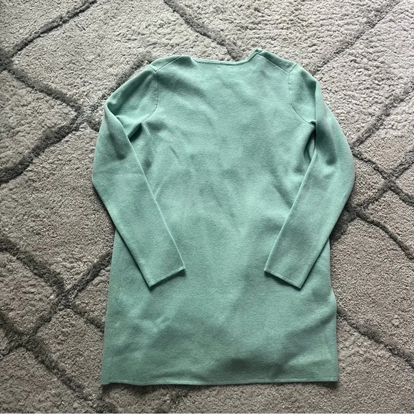 J Crew Factory sweater cardigan Open front blazer 
green open front XS new - Picture 9 of 9